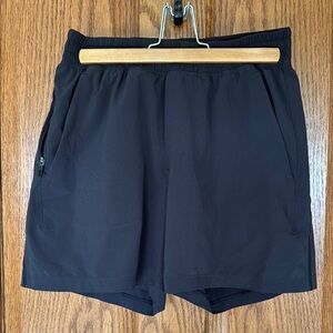 Men's Black Lululemon Athletic Shorts